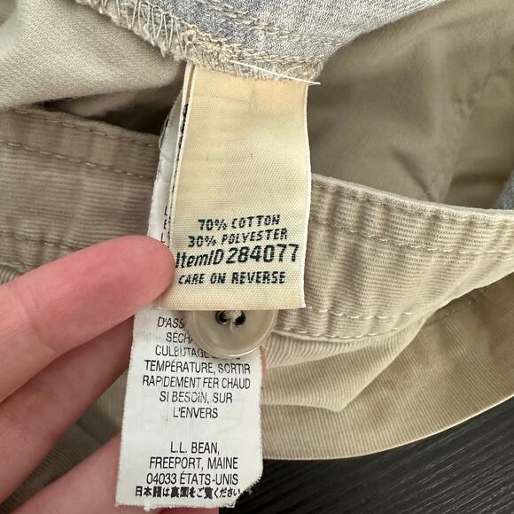 L.L. Bean Tan Straight Leg Pants - Picture 5 of 14